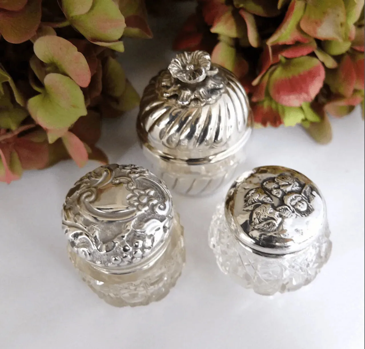 Antique Victorian 1893 Sterling Silver Jewellery Box