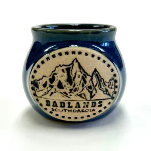 Badlands Pot Belly Shot Glass