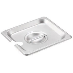 Browne 1/6 Size Steam Pan Cover, Notched