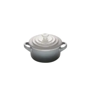 Classic 10cm Mini Round Cocotte - Ombre Grey