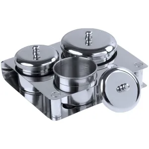 Dappen Dish Jar Set Stainless Steel