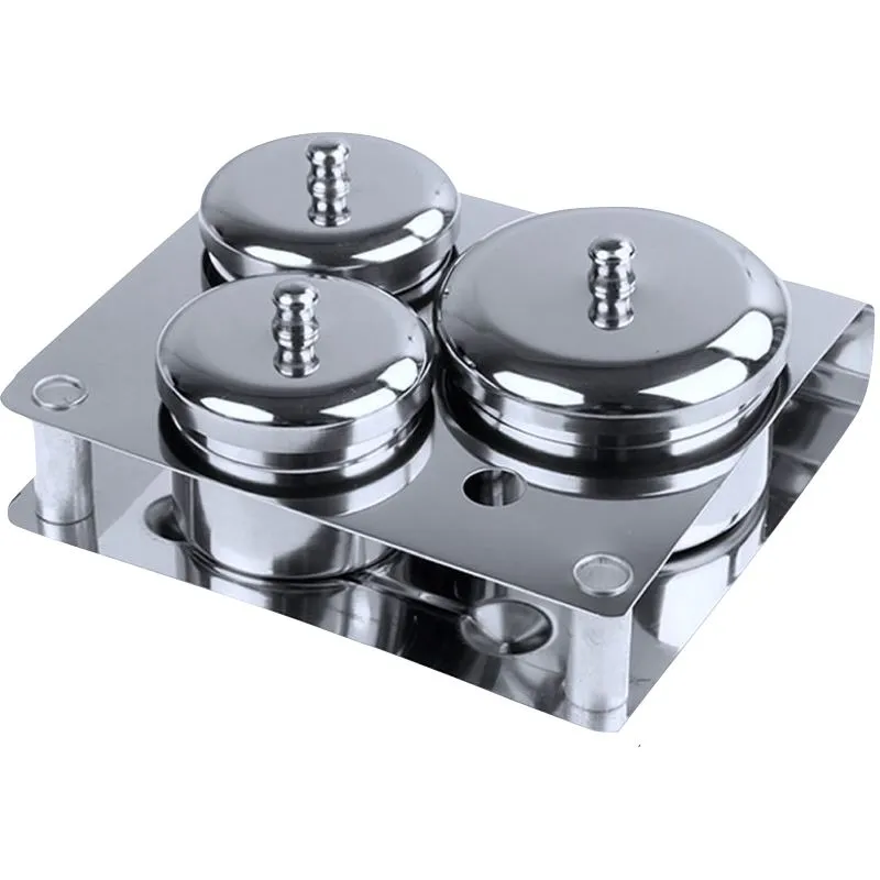 Dappen Dish Jar Set Stainless Steel