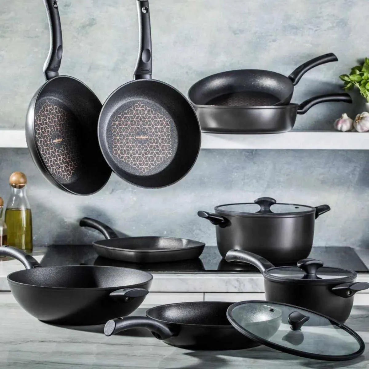 Essteele Per Salute Nonstick Induction Open French Skillet 32cm