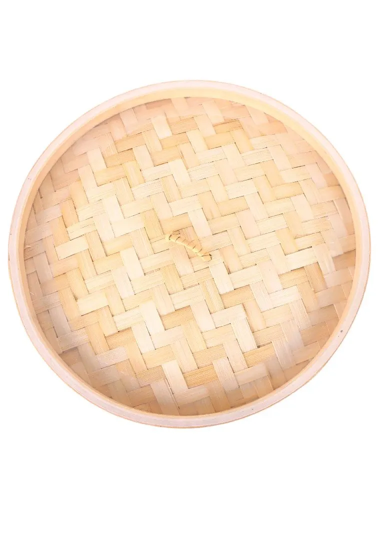 Eurochef Bamboo Steamer 30cm with 1 Bottom and Lid