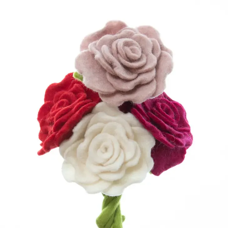 Felt Blooming Rose