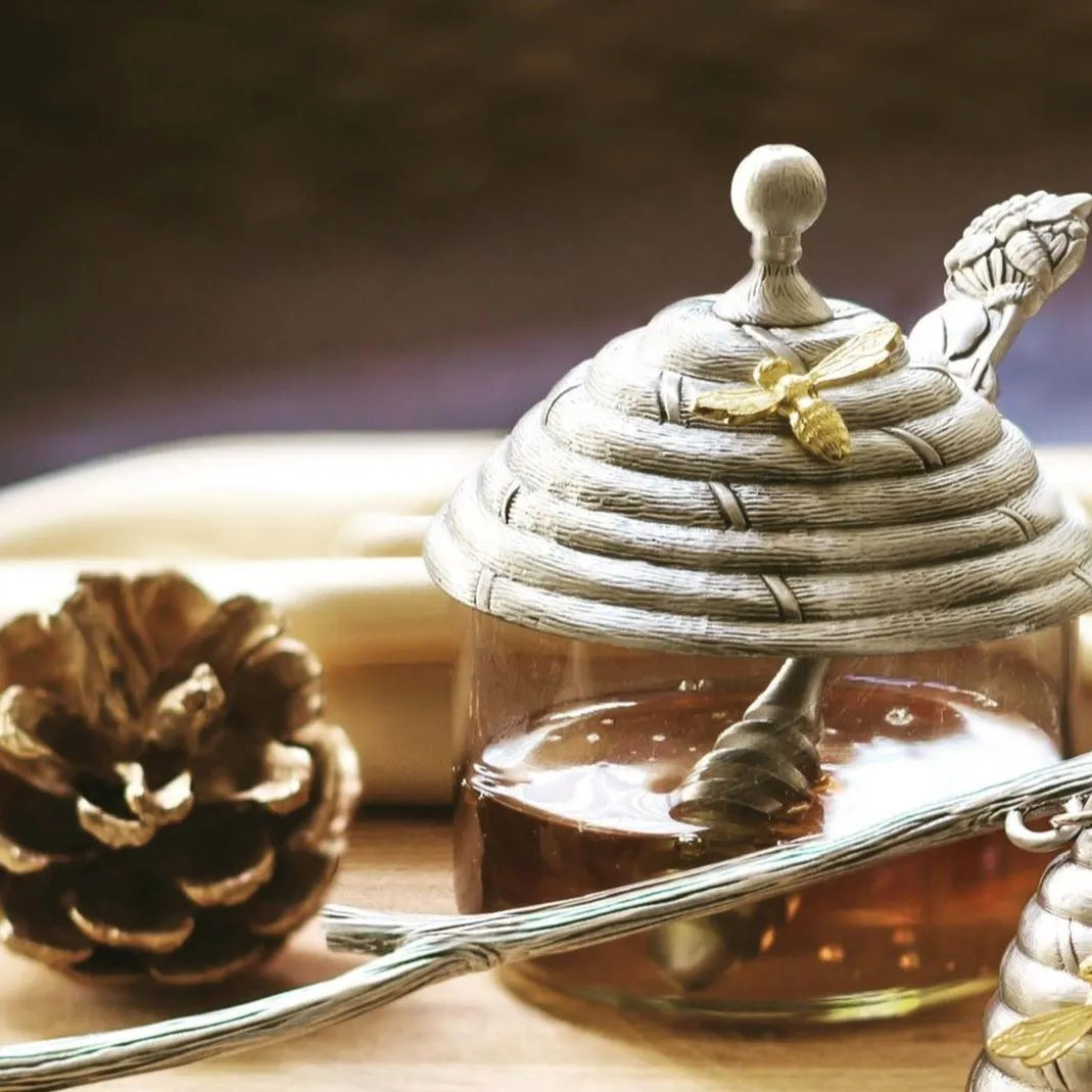 Honey Pot with Dipper