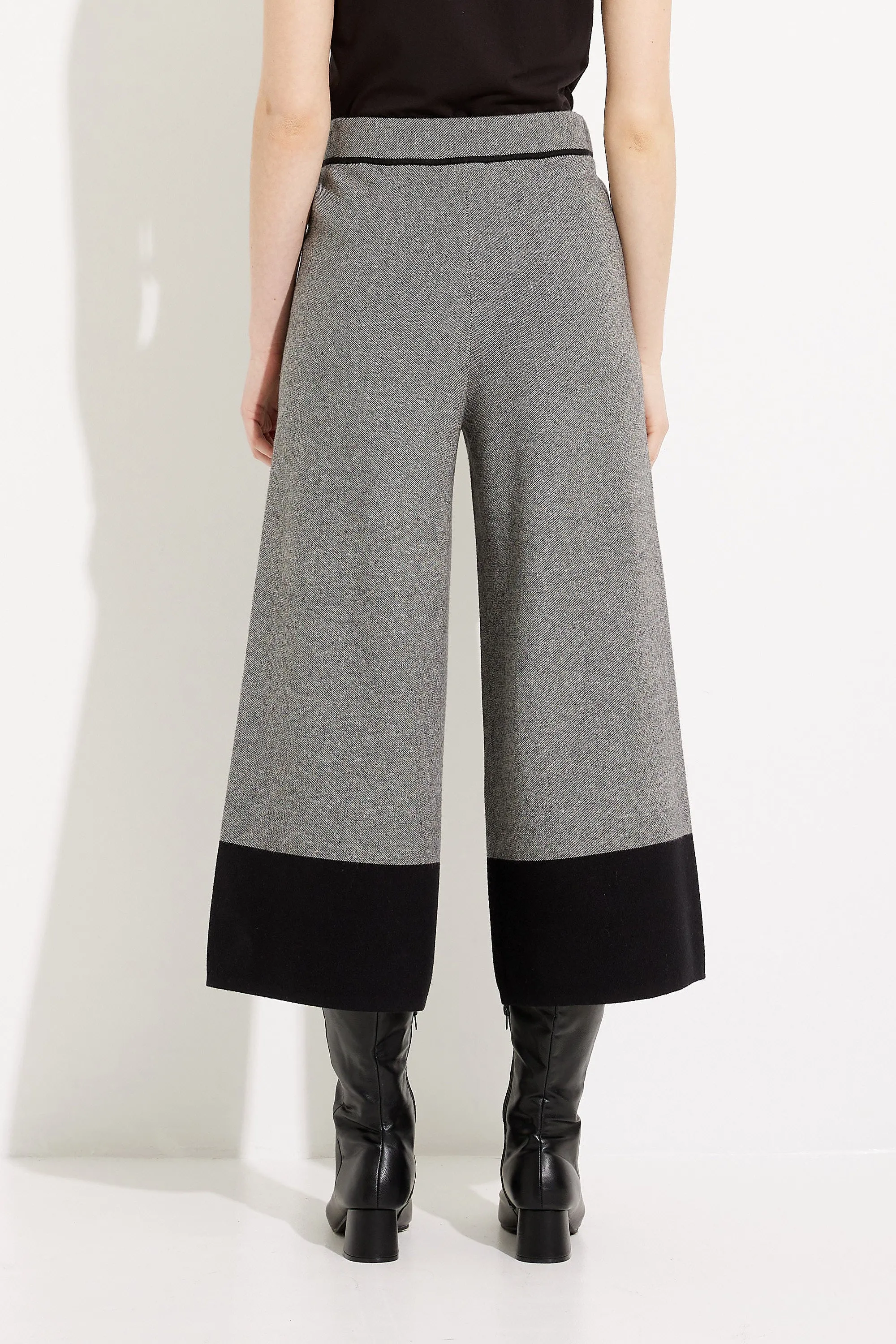 Joseph Ribkoff Sale, 233936 Wide Leg Cropped Pant 60% Off Regular Price