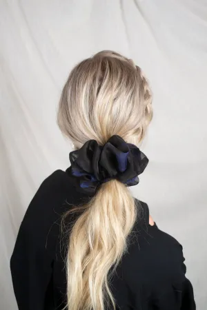 Mega Scrunchie In Tie-Dye Ulysses Butterfly Silk Organza