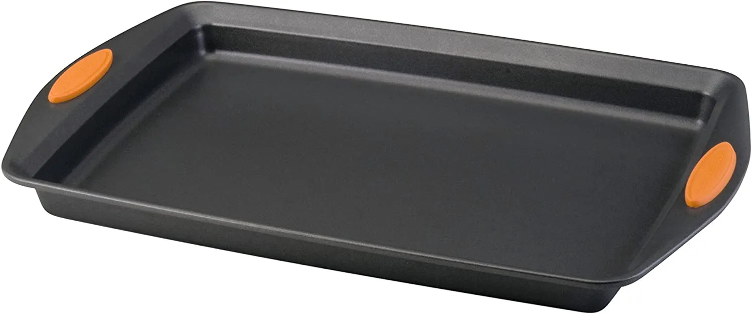 Rachael Ray Nonstick Bakeware with Grips, 3-pc Set