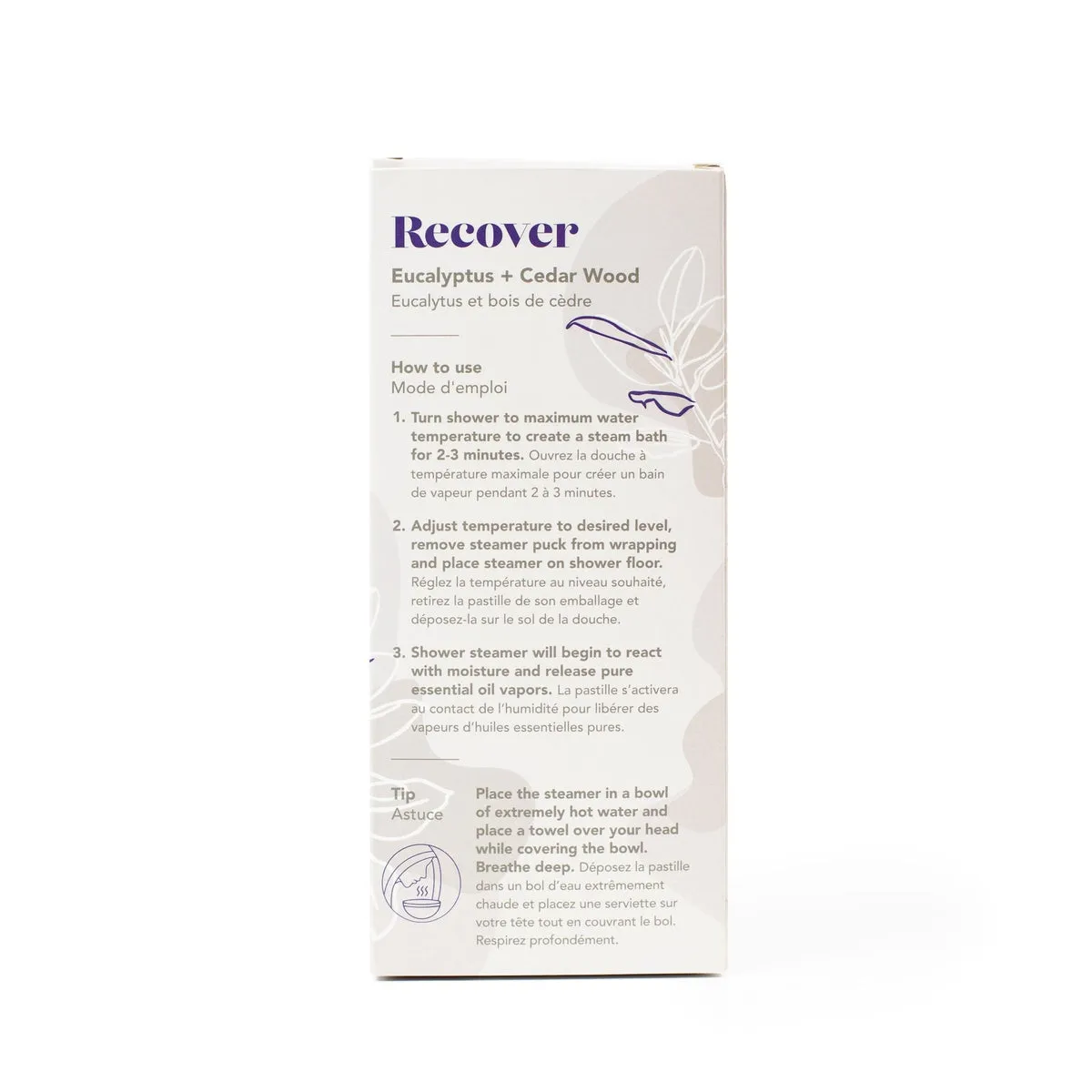 Recover Shower Steamer