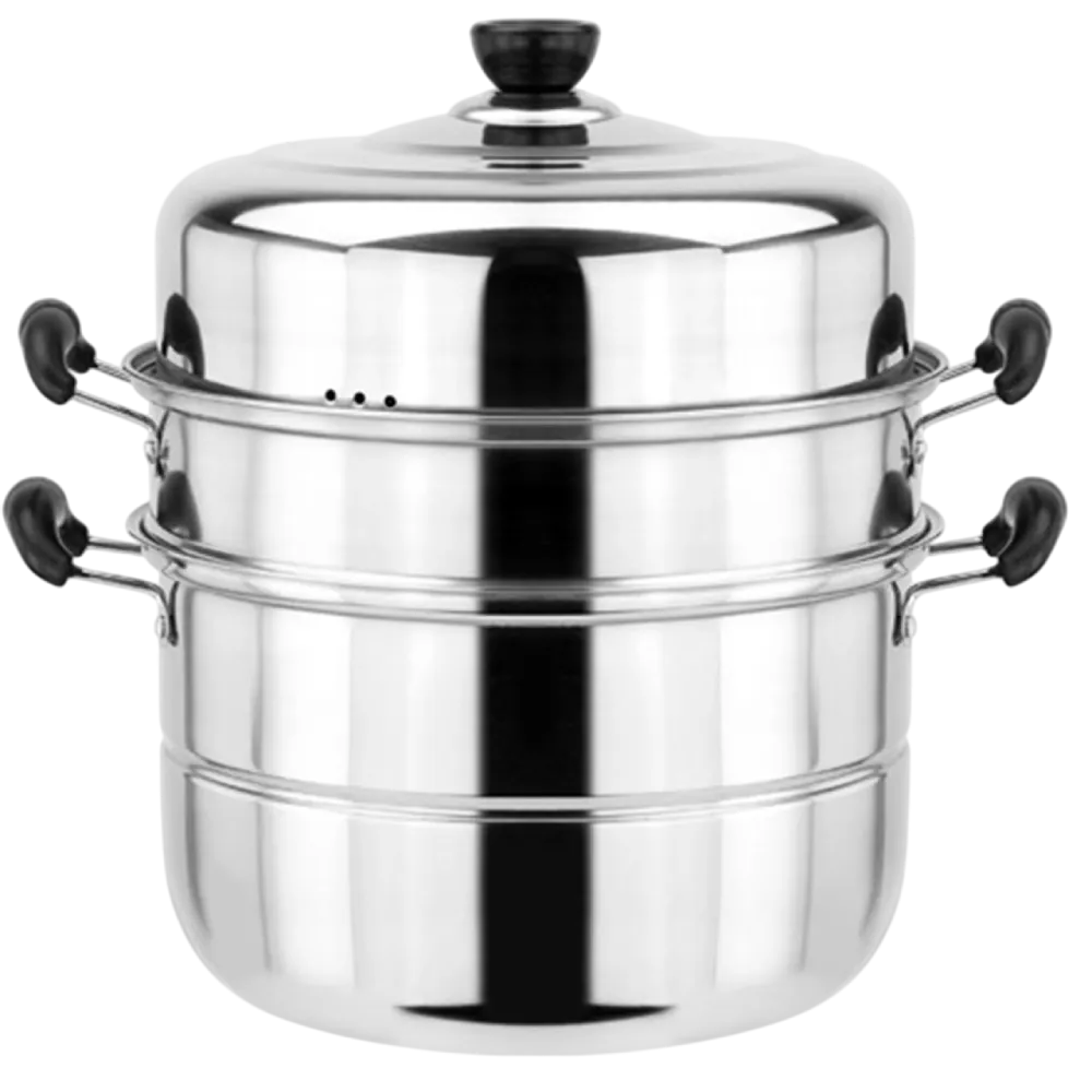 SHUANG YING Double Layer And Double Bottom Steamer 28cm