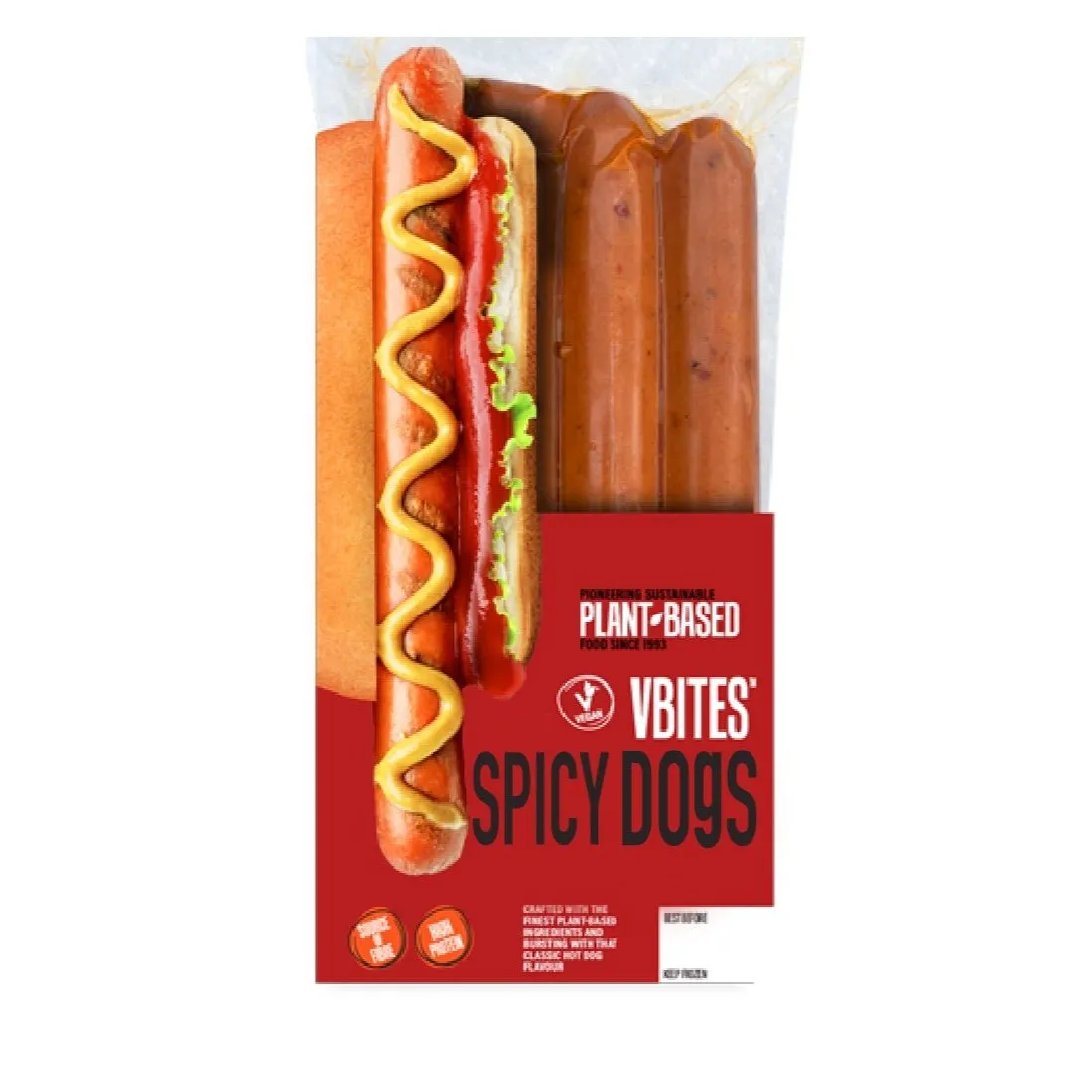 VBites Plant-Based Spicy Dogs 300g