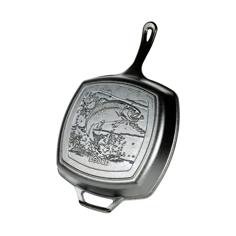 Wildlife Series 10.5" Fish Square Grill Pan