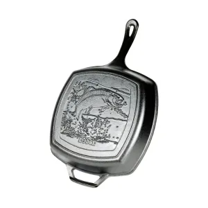 Wildlife Series 10.5" Fish Square Grill Pan